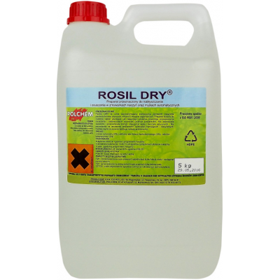 Środek do płukania i nabłyszczania naczyń w zmywarkach gastronomicznych Rosil Dry 5 kg